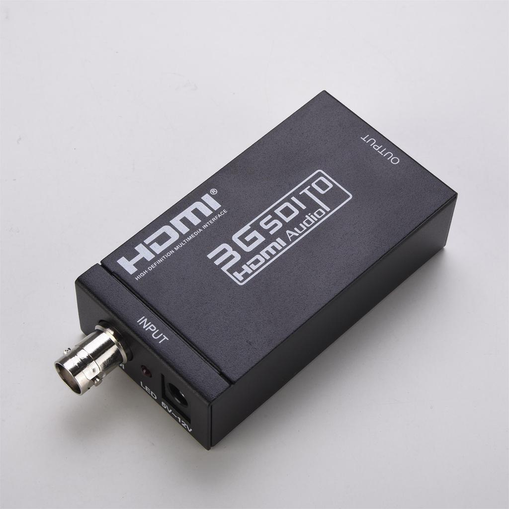 Преобразователь интерфейса мультимедиа SDI в HighClear 3GSDI в HDMIСовместимый видео-аудио преобразователь 8