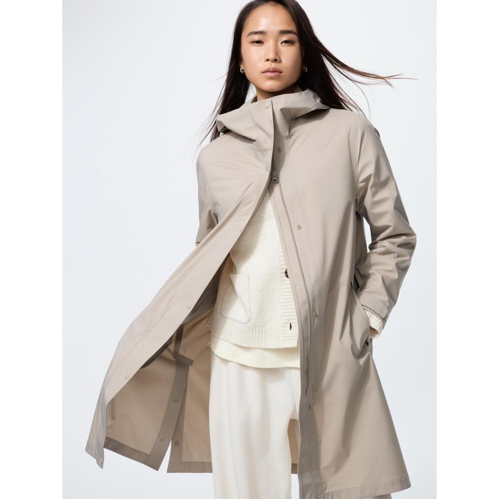 Uniqlo Пальто Blocktech Модель Свободного Кроя