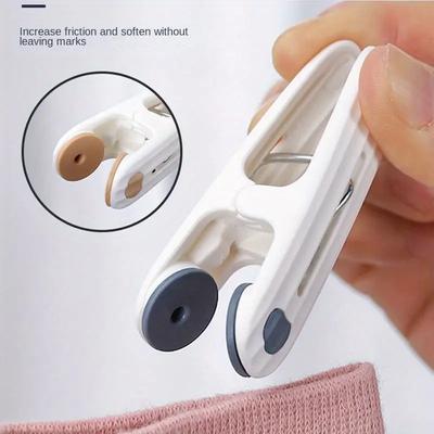 12 шт. сухое одеяло большой зажим ветрозащитный фиксированный зажим для одеяла зажим для одежды бытовой пластиковый бесшовный зажим для простыни зажим для сушки одеяла зажим