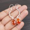 Carnelian 925 Solid Sterling Silver Earrings, Handmade Gemstone Earrings Jewelry, Gifts For Wife Brand New Earrings