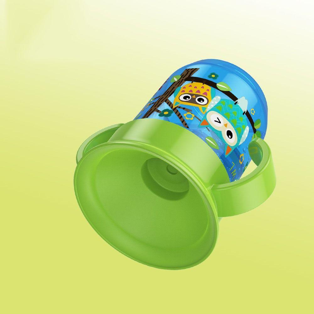 360 Rotated Toddler Training Cup with Double Handle Infants Water Bottle Drinking Water Bottle
