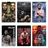 Islam Makhachev Vs Poirier Mountain Champion Metal Plaque Rusty Customize Funny Party Tin Sign Poster