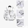 Men Sun Protection Coat Hooded Long Sleeve Pockets Zipper Placket Sun Protection Jacket Letter Print Quick Drying Fishing Outwear