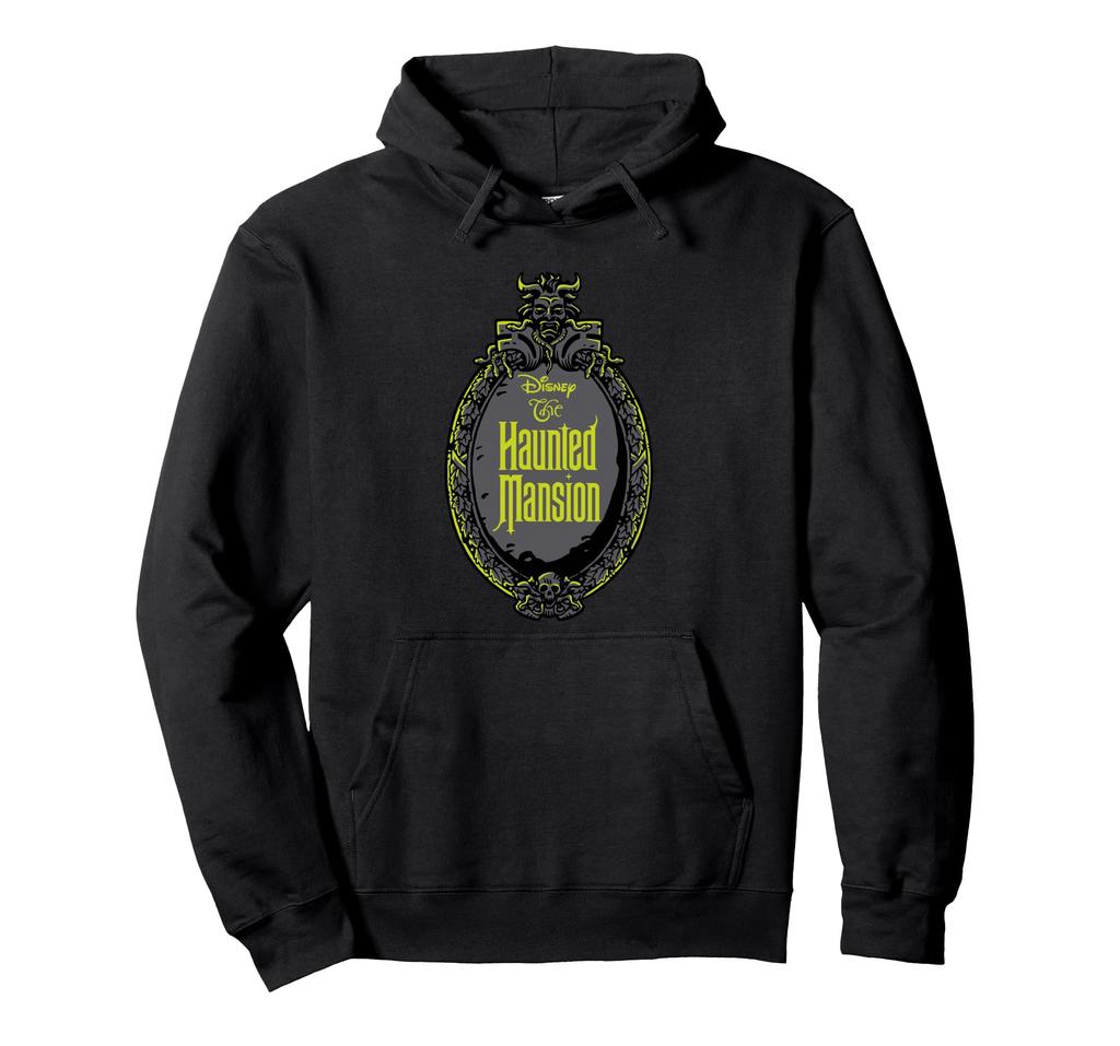 Haunted Mansion's iconic Haunted Mirror logo. Hoodie
