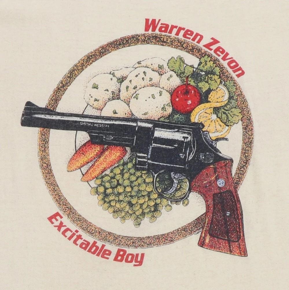 Classic Excitable Boy - Warren Zevon Cotton T-Shirt Unisex Full Size Beige CM133 Unisex T-Shirt