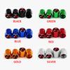 4PC Car Badge Wheel Tires Valve Caps Metal Tyre Dust Cover For Mitsubishi Outlander Lancer 10 9 ASX RALLIART Eclipse L200 EVO