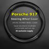 No Smell Thin For Porsche 917 Steering Wheel Cover Genuine Leather Carbon Fiber