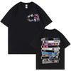 Rapper Chris Brown Albums Disks Graphic T Shirts 2024 Concert Tour Fan Gift Tshirt Mens Womens Fashion Hip Hop Retro Tshirts