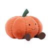 Jellycat Серия "Веселая еда" Тыква Милая кукла Плюшевая кукла 19 см высотой