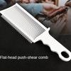 Расческа для выцветания, профессиональная парикмахерская машинка для стрижки, расческа для стрижки волос с плоской вершиной для мужчин, термостойкая щетка для выцветания, инструмент для салонной укладки