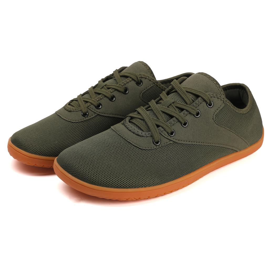 Minimalist Men'S Wide Barefoot Sneakers Zero Drop Sole Optimal Relaxation Walking Yoga Outdoor Trail Running Walking Shoes