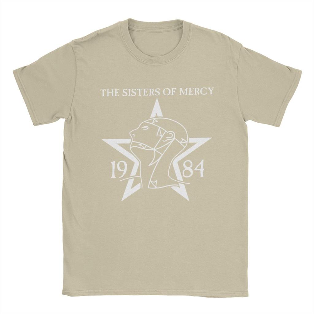 1984 Футболка The Sisters Of Mercy, мужская хлопковая винтажная футболка с круглым вырезом, футболки с коротким рукавом, новое поступление