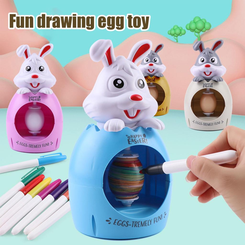 Easter Egg DIY Handmade Graffitis Electric Painter, Decorative Ball Toy Rabbits Egg Painter 2ml