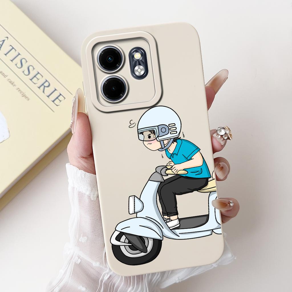 Чехол для Infinix Smart 9 Hot50i X6531 Роскошный Чехол с Художественной Росписью Мягкий Силиконовый Чехол для Телефона Для Infinix Hot 50i Smart9 X6532 Fundas