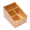 Compartment Basket Remote Control Holder Bedroom Desktop Storage Organizer Closet Decorative Living