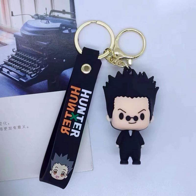 HUNTER X HUNTER Брелок-фигурка Аниме Мультфильм ГОН ФРИКССС Кукла Подвеска Брелок Держатель для ключей автомобиля Аксессуары Украшения Игрушка для детей Подарки