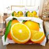 Strawberry Vegetables And Fruits Bedding Collection Single Twin Full Queen King Size Bed Collection Aldult Boys Bedroom Duvetcover Collections