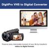 DigitPro USB Захват Видео VHS в Цифровой RCA в USB Конвертировать VHS Видеомагнитофон Hi8 Mini DV в Совместимый с Лентой ПК Windows и Mac OS Карта, Конвертер,