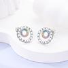 925 Silver Earring Stud For Women Moon Star Cat Design Wedding Party Jewelry Gift Handmade