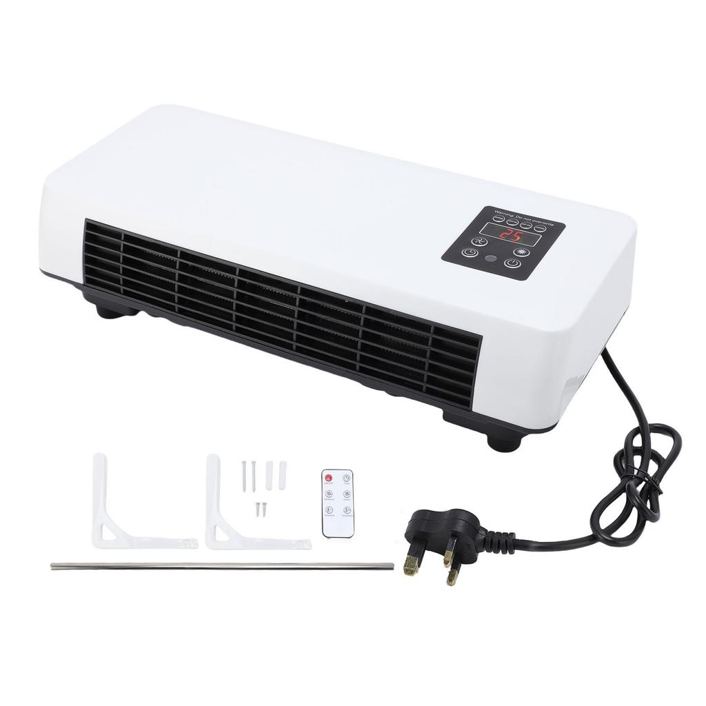 Wall Mounted Air Conditioner Easy To Operate Low Noise Portable Efficient Space Saving Wall Hanging Heater Cooler for Bathroom