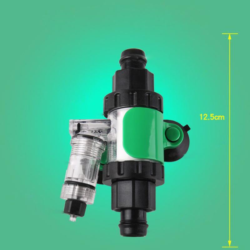 3-in-1 External Co2 Diffuser Atomizer Reactor Kit With A Strong Suction Cup For Fish Tank Aquarium