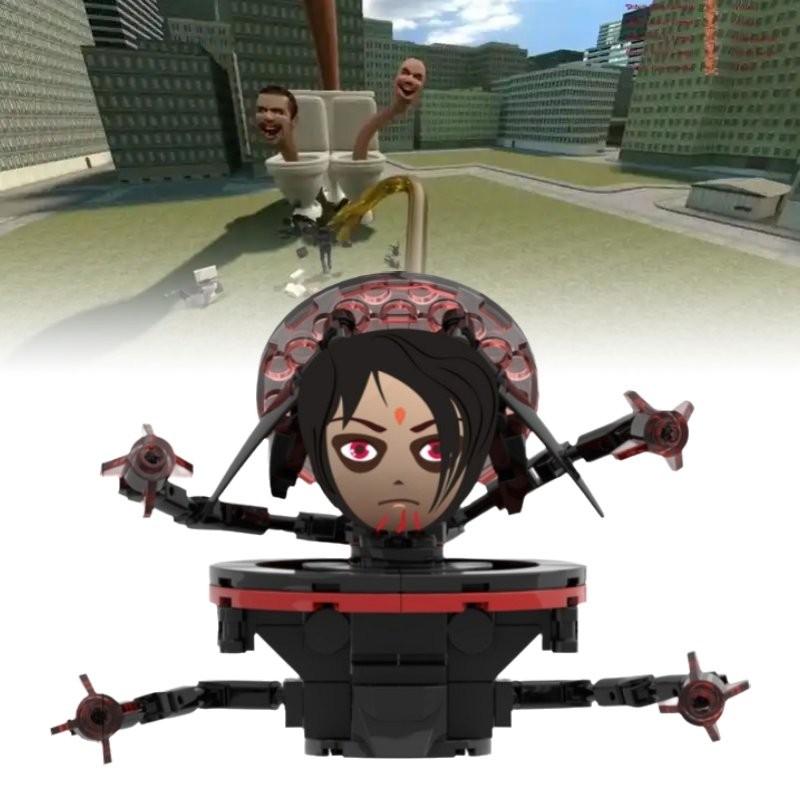 Туалет Сборка Скибиди Строительные блоки Детские игрушки-пазлы Украшение Настольный