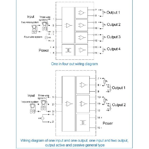 4-20Ma Converter Signal Isolation Dc To Dc Converter