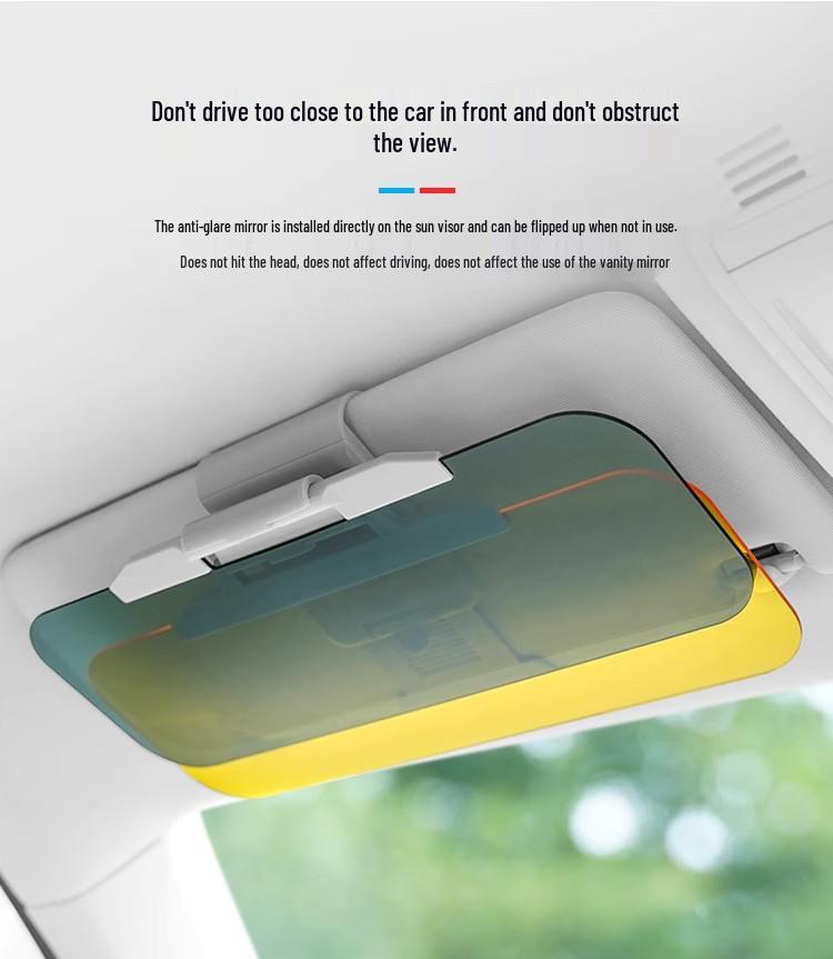 Водительские очки: Дневной и ночной солнцезащитный козырек для автомобиля с антибликовым покрытием и очки ночного видения для защиты глаз