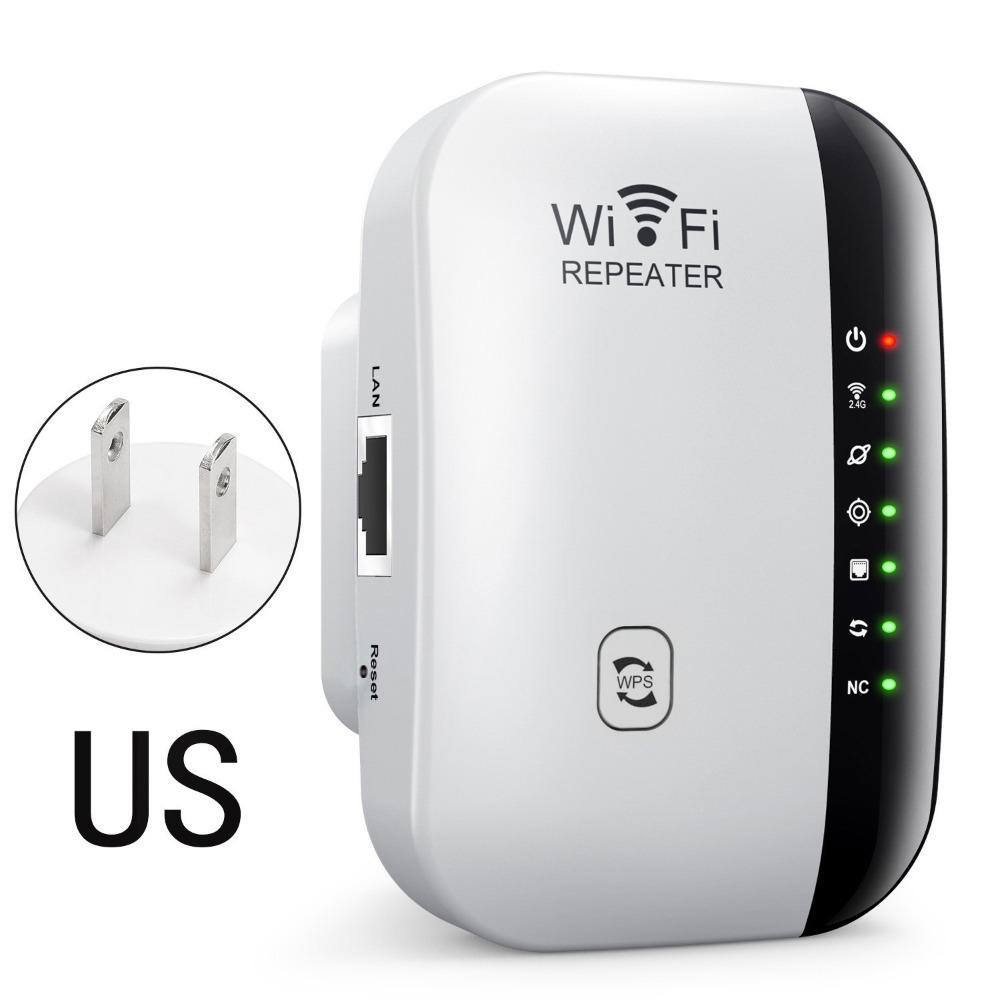 300Mbps WiFi Signal Booster 4/7 Lights WIFI Repeater High Quality WiFi Range Extender Home