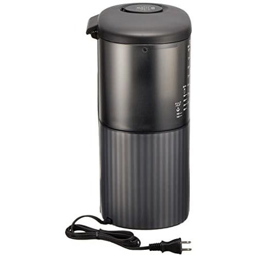Tiger Thermos (TIGER) Coffee Maker for 8 Cups Vacuum Stainless Steel Server with Ice Function Cafe Black ACE-V080KM