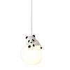 Panda Pendant Light 3D Moon Planet Hanging Lamp Bear Rabbit Chandelier