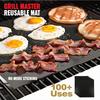 1-10 шт. антипригарный коврик для гриля для барбекю 40*33 см коврик для выпечки инструменты для барбекю противень для гриля термостойкость легко очищается кухня