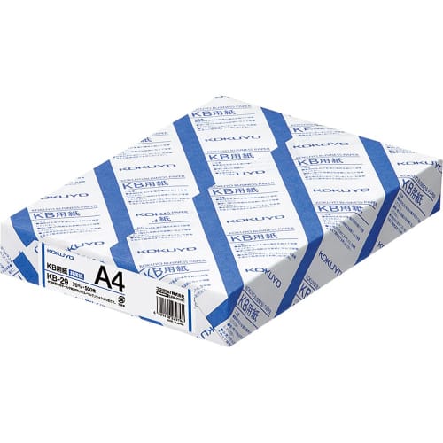 KOKUYO Copy Paper A4 Paper Thickness 0.09mm 500 Sheets PPC Paper Common Paper KB-29