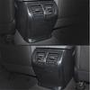 1x Carbon Fiber Rear Armrest Air Outlet Vent Cover Trim For Acura TLX 2015-