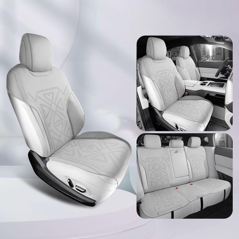 For Xpeng G6 2026 2025 2024 2023 Interior Seat Accessories Leather Anti dirty Full Sets Front Rear Seat Protector Cover