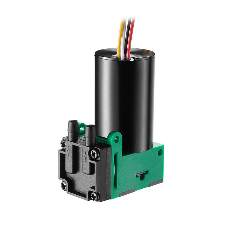 PENGPU 0.45-1.6LPM Micro Vacuum Pump DC Brushless Small Air Pump Suction Pump Oil-free Diaphragm Pump Gas Sampling Analysis