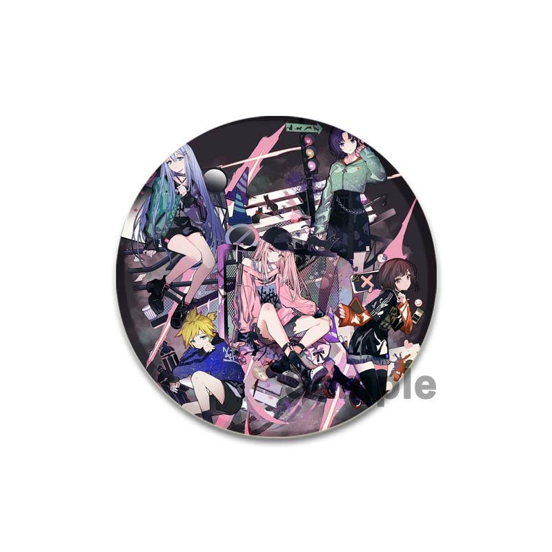 32/44/58 мм Project Sekai Wonderlands X Showtime Pin ручная работа брошь для одежды мультяшный косплей значок украшение на рюкзак ювелирные изделия подарок