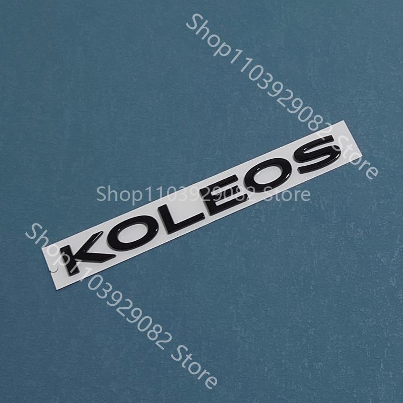 KOLEOS KADJAR Letter Word Badge Sticker Rear Trunk Hood Grille Logo Emblem Decal For Renault Car Accessories