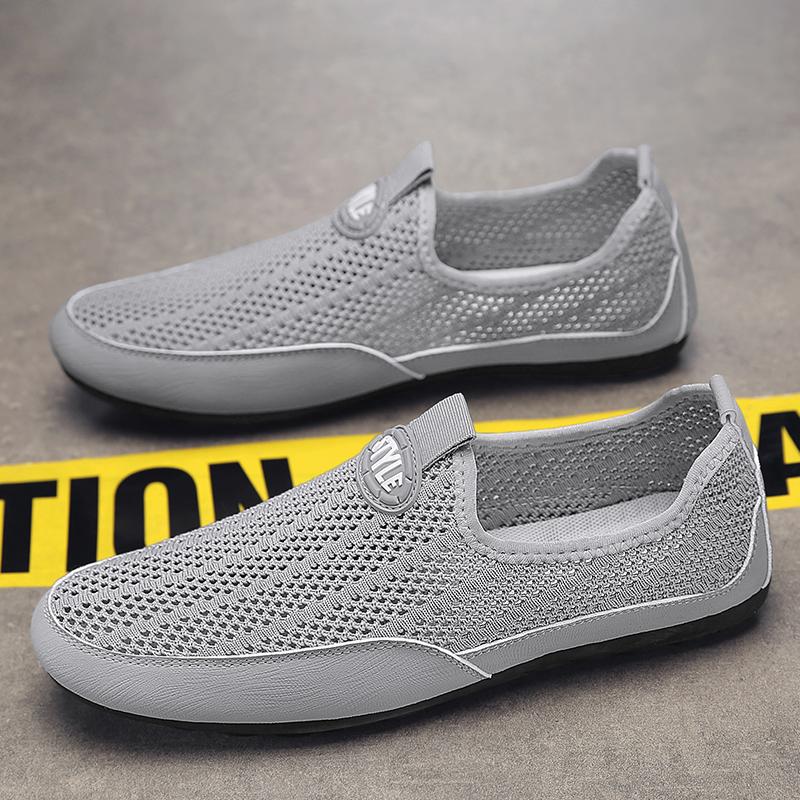 Lightweight Men Shoes Mesh Breathable Sports Shoes For Men Soft Soles Casual Sneakers Male Walking Footwear