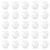 Коробка для кексов Прозрачный контейнер для десертов, пончиков, маффинов, тортов Одноместный контейнер для кекса Односекционный