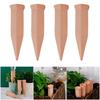 4Pcs Terracotta Plant Watering Globe Watering Planter Insert for Indoor Outdoor Drip Irrigation Plant Watering Device