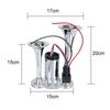 12V/24V 110dB with Wires and Relay Hooter Car Air Horn Set For Motorcycle Boat Truck Super Loud Electric Speaker Dual Trumpets