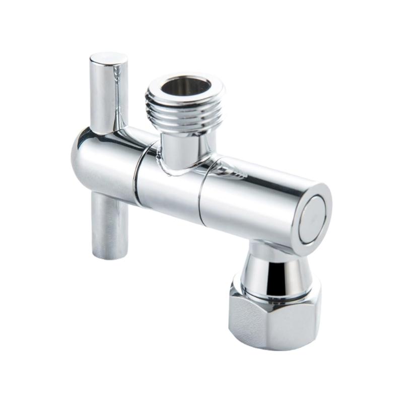 Adjust Shower Arm Extension 360 Degree Rotatable All Metal Adapters Universal 1/2 Thread Space Saving for Bathroom