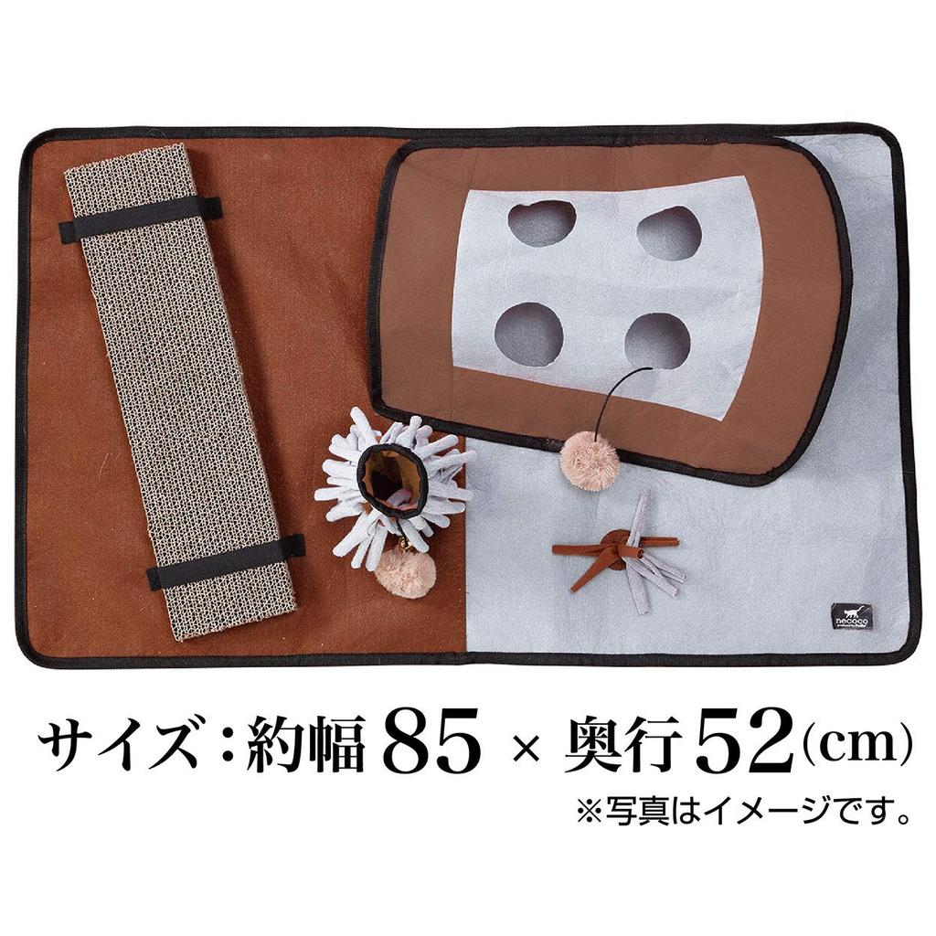 Игрушка для кошек Petio necoco, игровой коврик для кошек, с которым можно играть в помещении