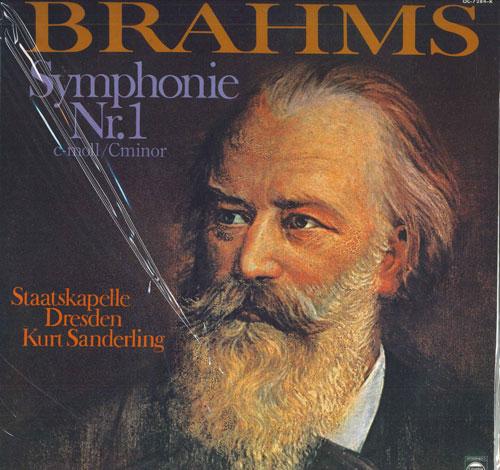 LP Record - Brahms: Symphony No. 1 in C minor, OC7284K COLUMBIA 1980 Japan Classical