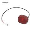 Universal Tail Warning Light Plastic Electric Scooter Rear Mudguard Light  for ZT3 G2 G30