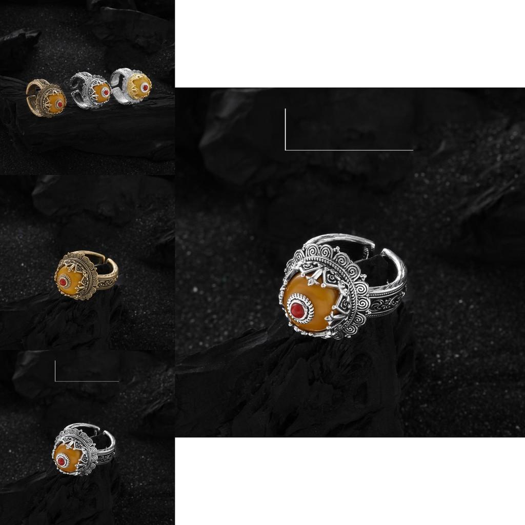 Stunning 925 Pure Silver Adjustable Floral Design Asura Ring For Chic Women's Style