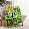 1pc Blanket The Little Mole Print Design, Lightweight Blanket for Sofa, Bed- Soft &Warm, Gift for All Seasons like Christmas, Halloween