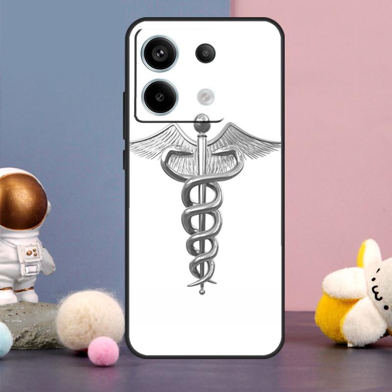 Медицинский чехол Доктор Медсестра Медицина Здоровье Для Xiaomi Redmi Note 14 9 10 11 12 13 15 Pro Plus Redmi 15 15C 10C 12C 13C 14C Чехол