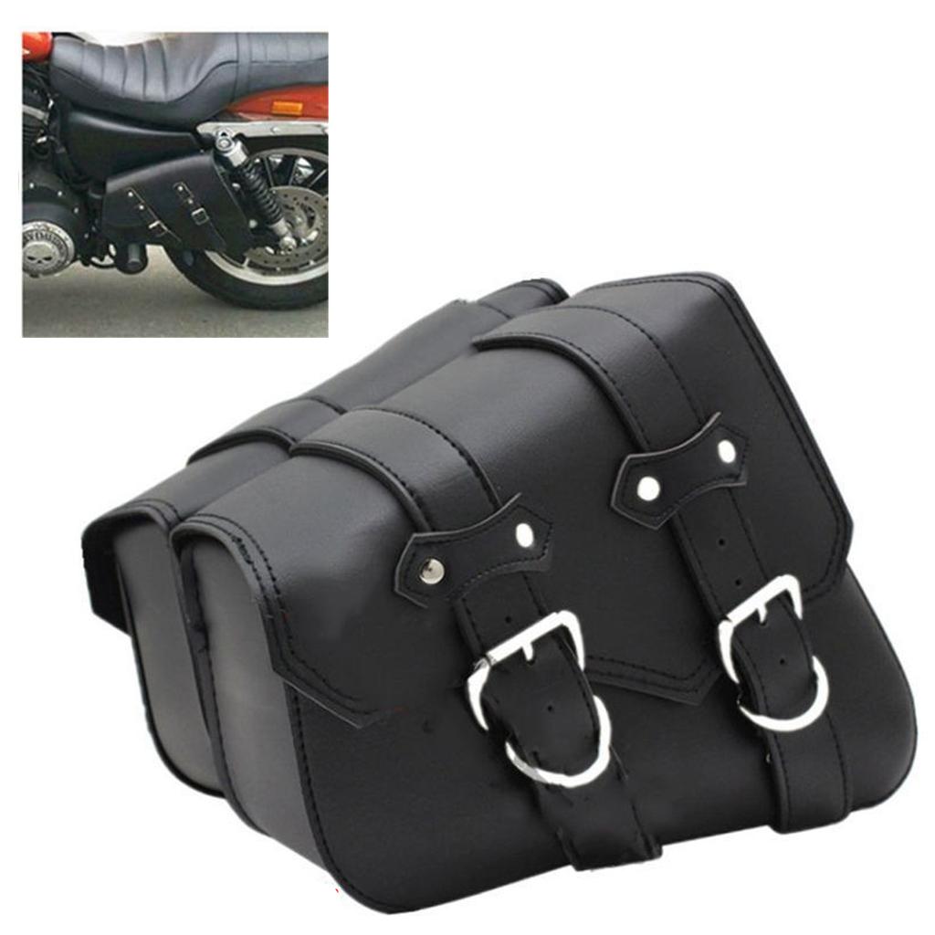 Motorcycle Side Swingarm Bag Waterproof Saddlebag Swing Arm Bags for Softail Models for Sport Glide for Street 750 for Rebel